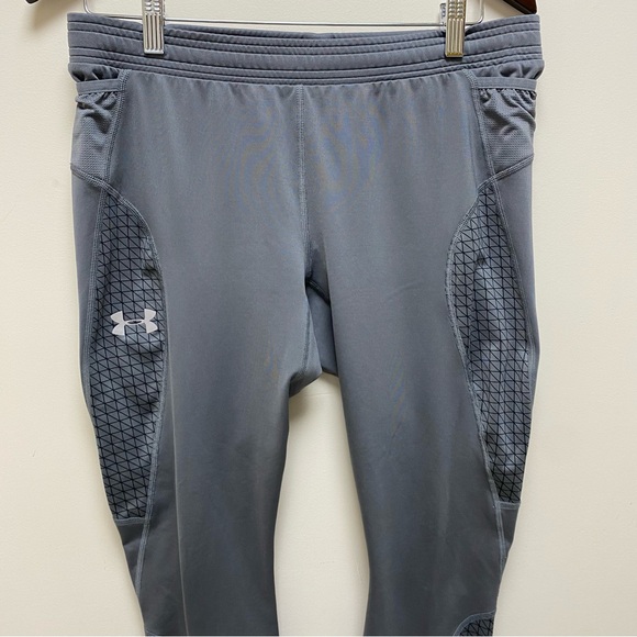 Under Armour ColdGear Infrared Women’s Compression Leggings Gray Large - Picture 8 of 10